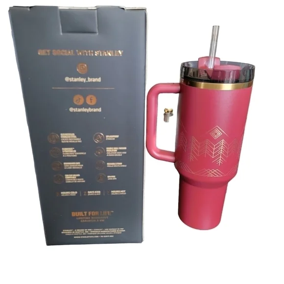 STANLEY  WINTERSCAPE  H2.0  TUMBLER | 40 OZ LIMITED EDITION - Picture 6 of 6